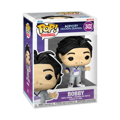 PRÉ-RESERVA - Funko POP!  ANIMATION "K-POP Demon Hunters": Bobby #2432