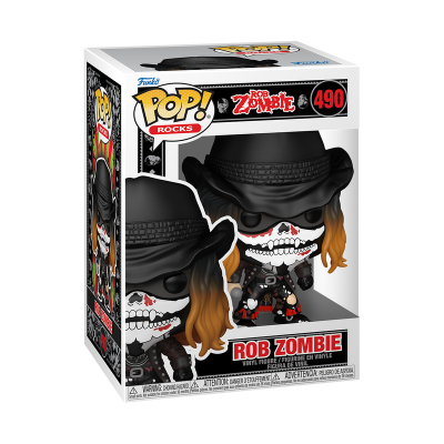 PRÉ-RESERVA - Funko Pop! ROCKS "Rob Zombie": Rob Zombie
