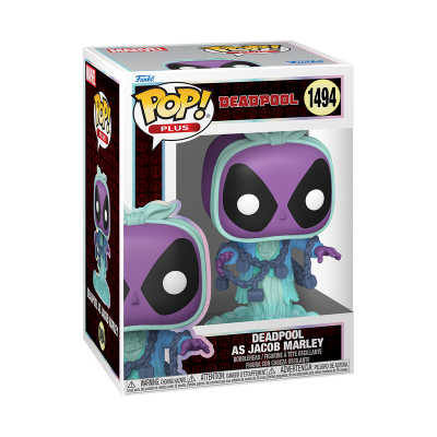 PRÉ-RESERVA - Funko POP! PLUS "Deadpool": Deadpool as Jacob Marley