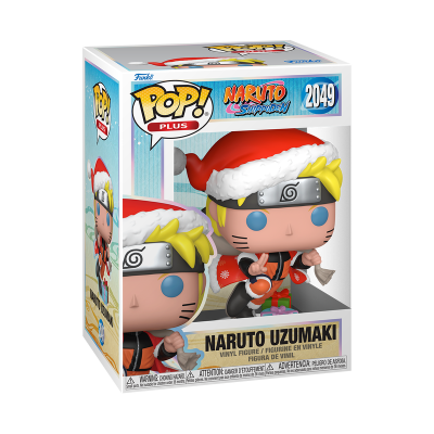 PRÉ-RESERVA - Funko POP! PLUS "Naruto: Shippuden": Naruto Uzumaki (Holiday Outfit)