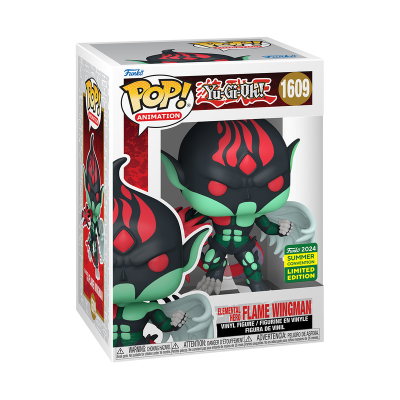 Funko POP! Animation "Yu-Gi-Oh": Elemental Hero Flame Wingman #1609 (SDCC Exclusive)