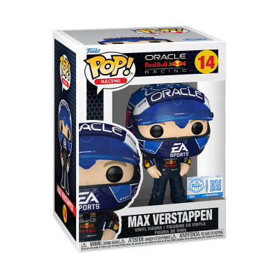 PRÉ-RESERVA - Funko POP! RACING "Oracle Red Bull Racing": Max Verstappen (with USA Helmet) #14 (SPECIAL EDITION)