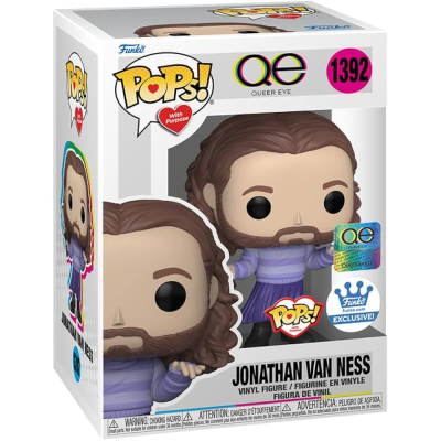 PRÉ-RESERVA - Funko POP! With Purpose "Queer Eye": Jonathan Van Ness #1392 (EXCLUSIVE) PRÉ-RESERVA - Funko POP! With Purpose "Queer Eye": Jonathan Van Ness #1392 (EXCLUSIVE)