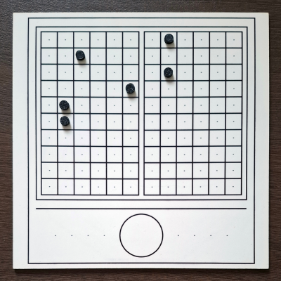 Peggotty Board com marcadores