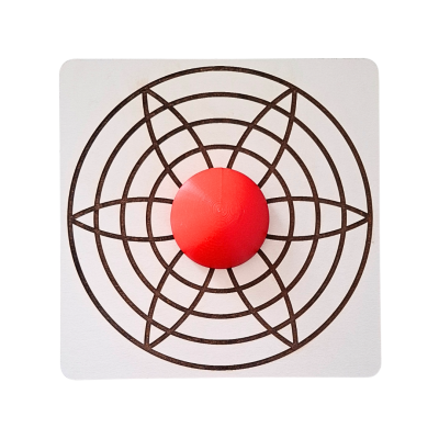 Domo potencializador vermelho