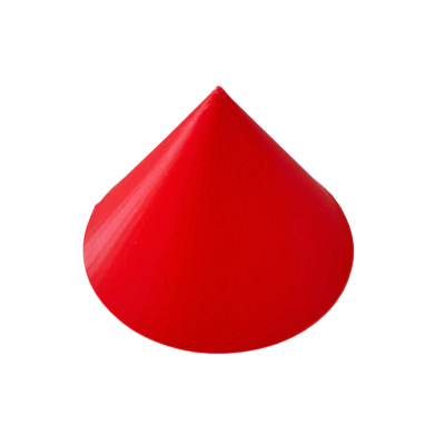 Cone potencializador vermelho