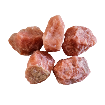 Calcita laranja bruta grande