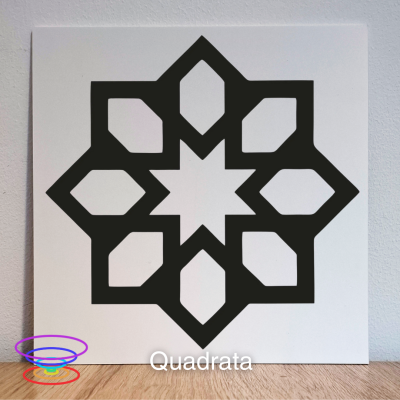 Quadrata - Gráfico radiestésico de PEAD 21x21cm
