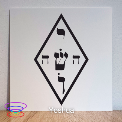 Yoshua - Gráfico radiestésico de PEAD 21x21cm