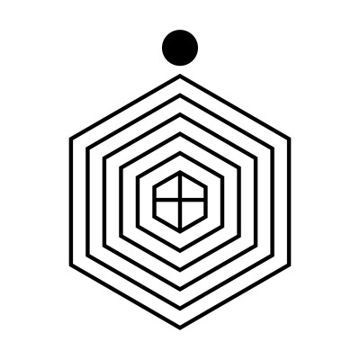 Escudo Protetor - gráfico radiestésico de cartolina plastificada