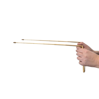 Dual rod extensível - varetas para radiestesia