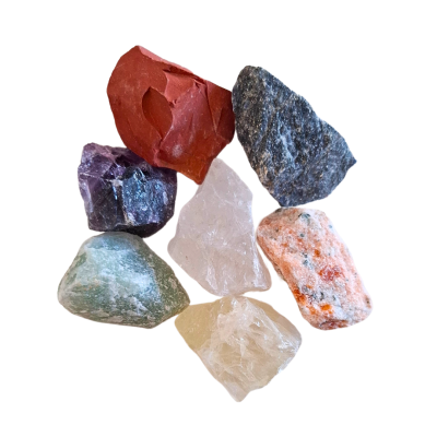 Kit de cristais 7 chakras P
