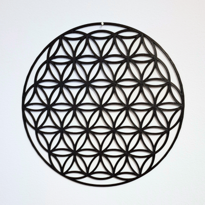 Gráfico mandala Flor da Vida para ambiente