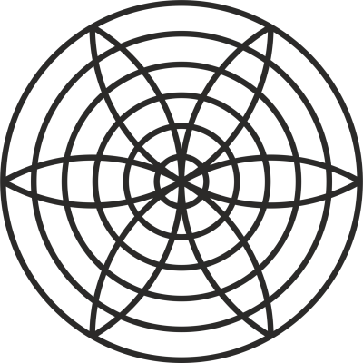Harmonia - gráfico radiestésico de cartolina plastificada
