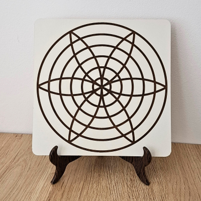 Suporte para gráfico em resina