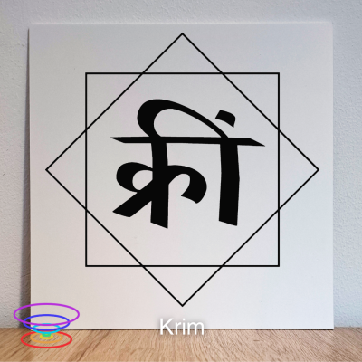 Krim - Gráfico radiestésico de PEAD 21x21cm