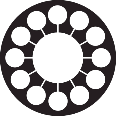 Magnetron -  gráfico radiestésico de cartolina plastificada