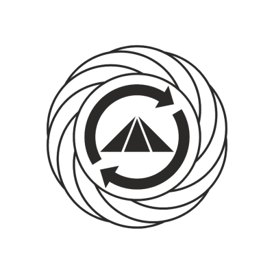 Turbilhão prosperador - gráfico radiestésico de cartolina plastificada