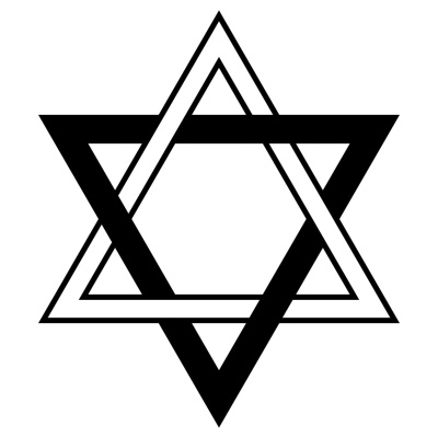 Selo de Salomão - gráfico radiestésico de cartolina plastificada