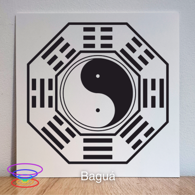 Baguá - Gráfico radiestésico de PEAD 21x21cm