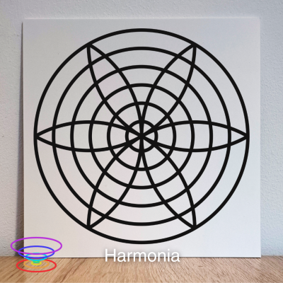 Harmonia - 5mm - Gráfico radiestésico de PEAD