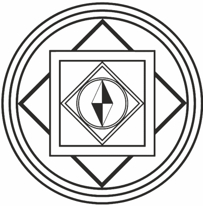 Sorte e sucesso - gráfico radiestésico de cartolina plastificada