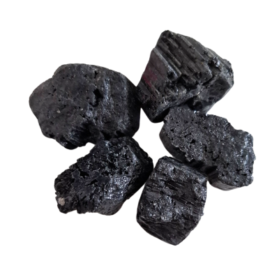 Turmalina negra bruta grande