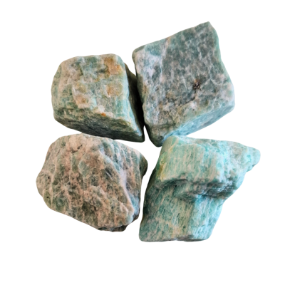 Amazonita bruta média