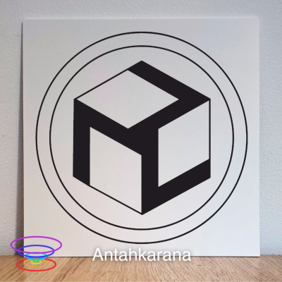 Antahkarana - Gráfico radiestésico de PEAD 21x21cm