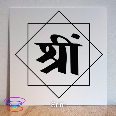 Srim - Gráfico radiestésico de PEAD 21x21cm