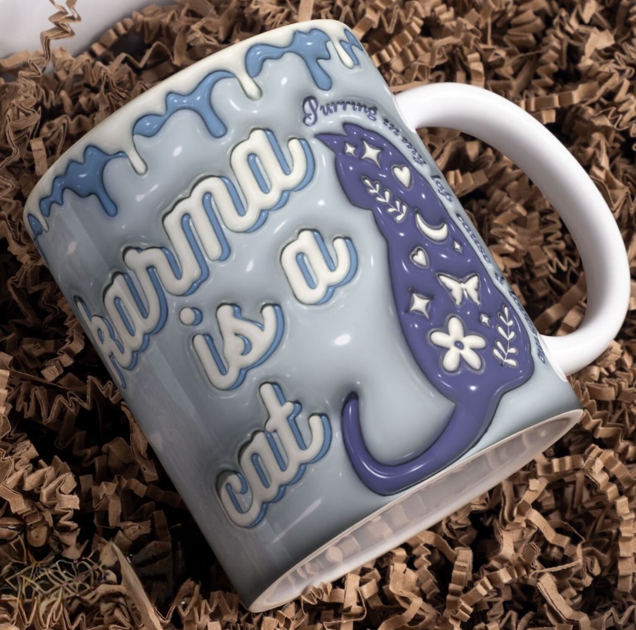 Karma Is A Cat Caneca