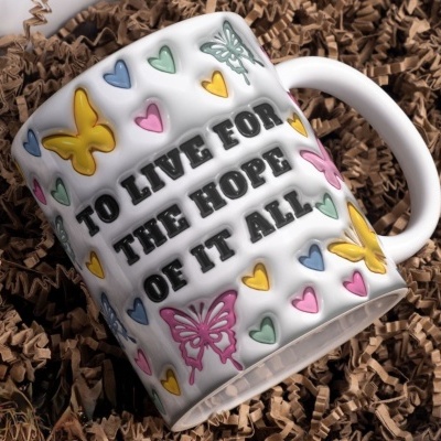 To Live For The Hope Of It All Caneca