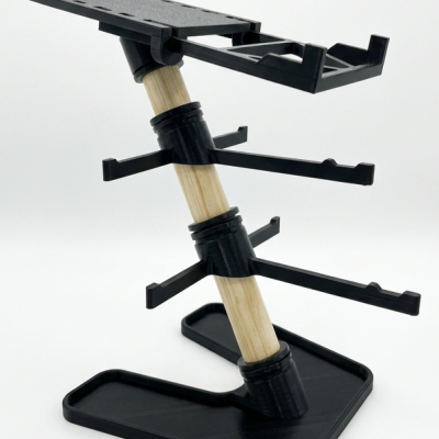 Organizador de Prateleira para Acessórios de Ciclismo