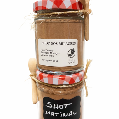 Shot dos Milagres Pote Vidro