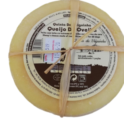 Queijo de Ovelha Curado - Quinta da Veiguinha (650 a 680g)
