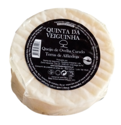Queijo de Ovelha Curado Terras de Alfandega – Quinta da Veiguinha (125g)