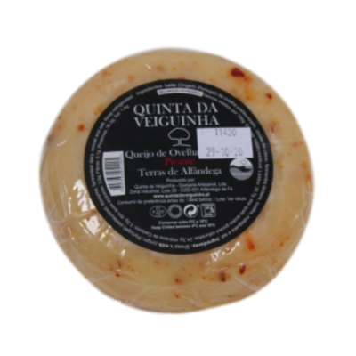 Queijo de Ovelha Curado com Picante Terras de Alfândega – Quinta da Veiguinha (480 a 500g)