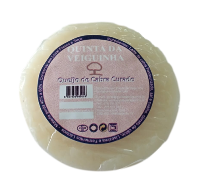 Queijo de Cabra Curado Terras de Alfândega - Quinta da Veiguinha (125g)