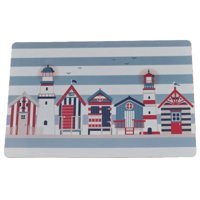 Individual com  motivos marítimos.