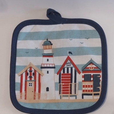 Pega de cozinha motivos marítimos.