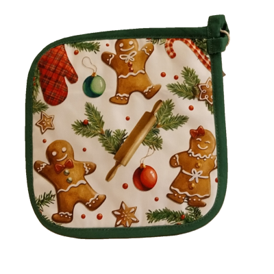 Pega de cozinha gingerbread cookies.