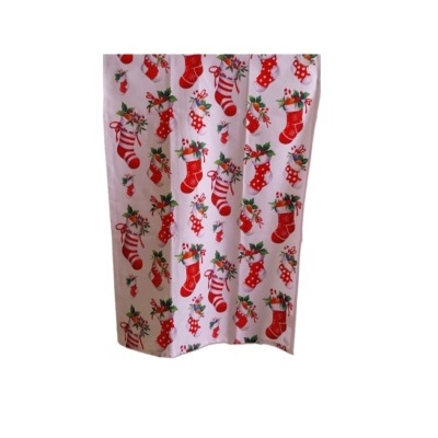 Pano de cozinha com motivos de Natal.