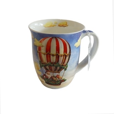 Caneca Santa`s air balloon.