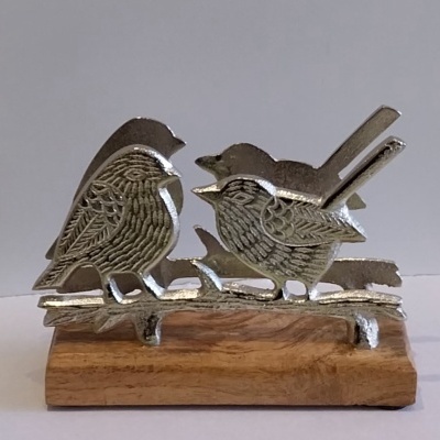 Suporte para guardanapos passarinhos.