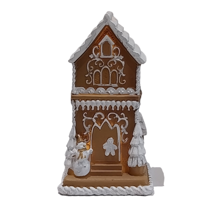 Casa Gingerbread com luz led - modelo 2.