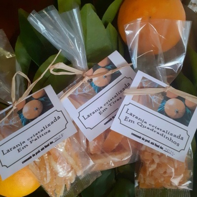 Laranja Cristalizada Laranja Cristalizada