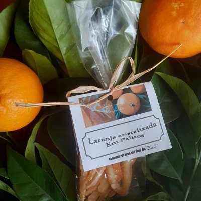 Laranja Cristalizada Laranja Cristalizada