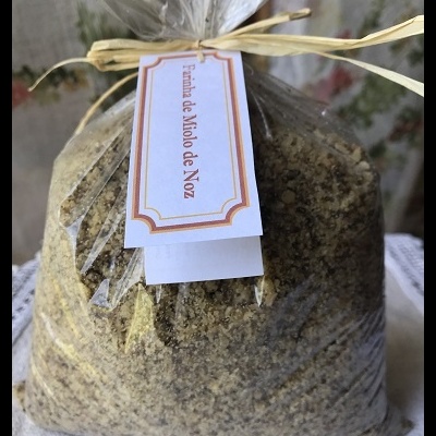 Farinha de miolo de noz