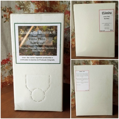 Vinho Tinto Quinta da Eireira - Bag In Box 5L Vinho Tinto Quinta da Eireira - Bag In Box 5L