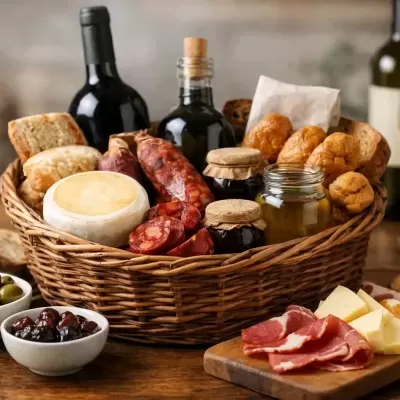 Como compor o seu cabaz gourmet